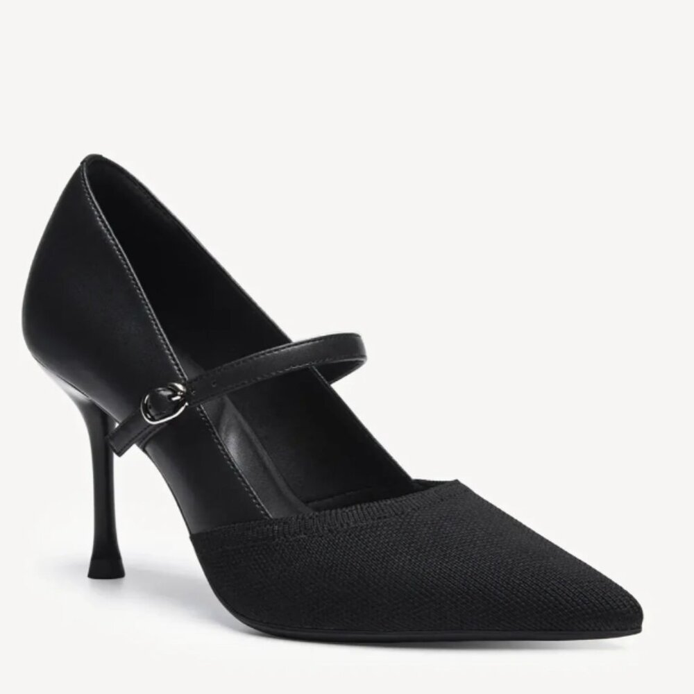 Cosy Island Bicolor Grace Pointed Toe Heeled Pump